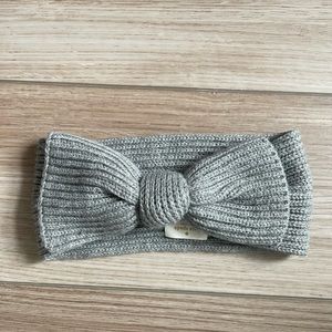 Kate Spade Bow Headband Gray